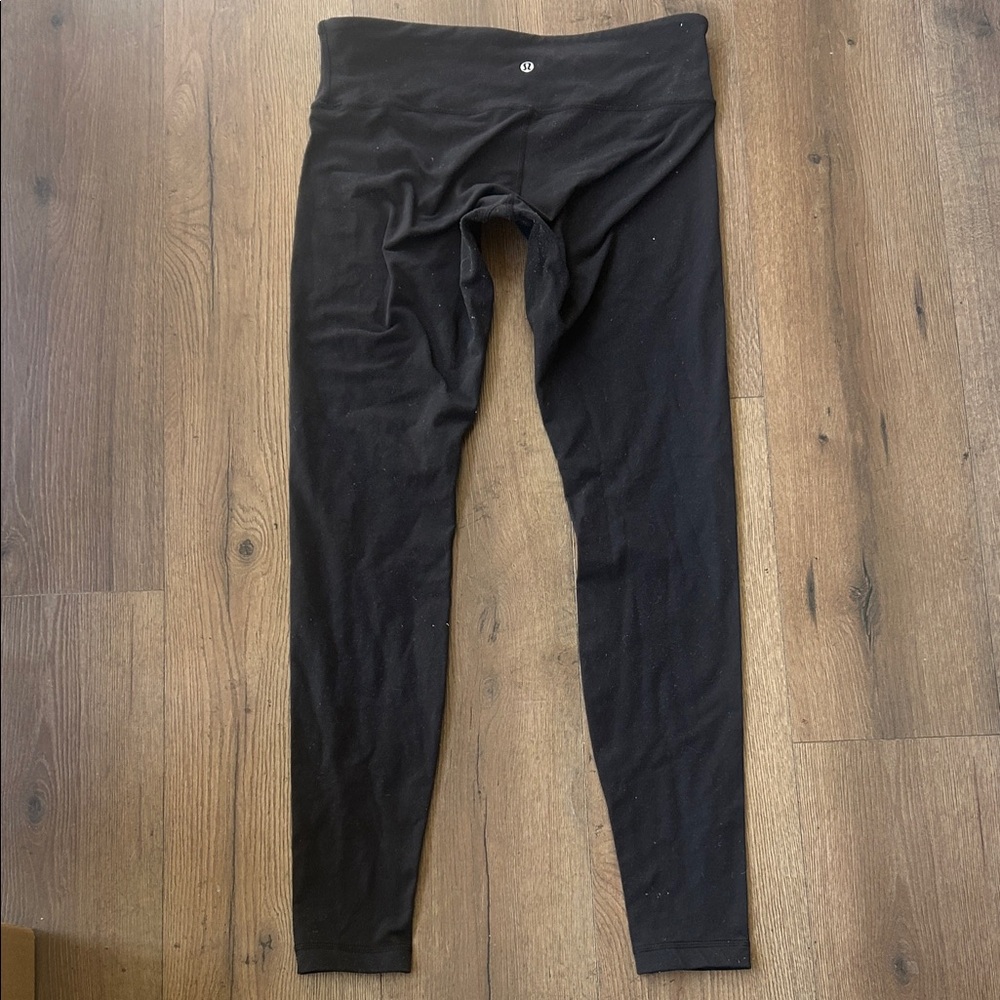 Lululemon Black Yoga Leggings !! Size 10